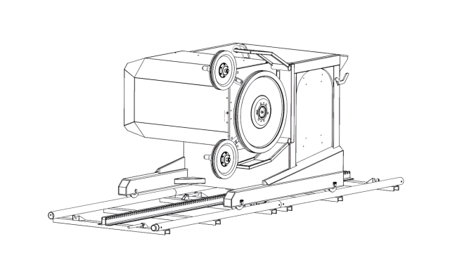Рейки для канатних машин