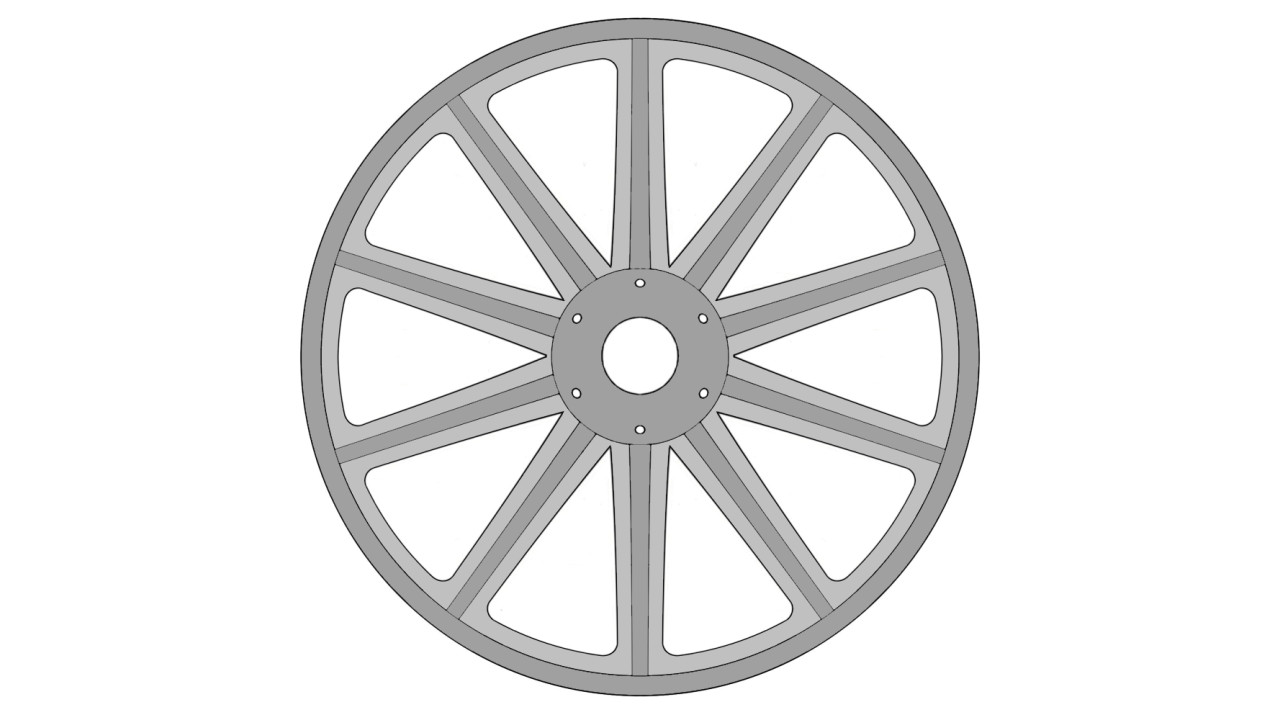 Колесо приводне DWS-1800