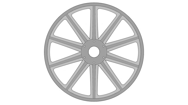 Колесо приводне DWS-1800